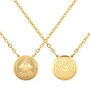 Catholic Town Stainless Steel Scapular with Our Lady of Charity "Virgen de la Caridad del Cobre" medal( Available in Gold and Silver colors )