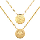 Catholic Town Stainless Steel Scapular with Our Lady of Charity "Virgen de la Caridad del Cobre" medal( Available in Gold and Silver colors )