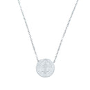 Catholic Saint Benedict Stainless Steel pendant with chain Available in Gold and Silver colors