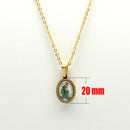 Catholic Saint Jude Thaddeus Stainless Steel pendant with chain (SSPJ20MCH-G)